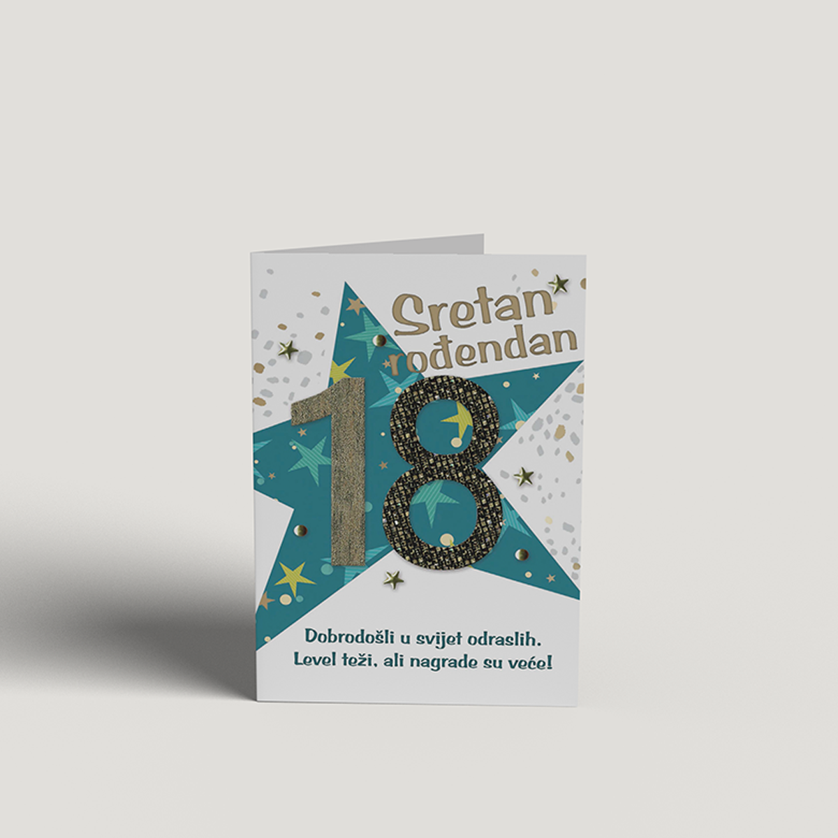 Čestitka standardna 18. rođendan
